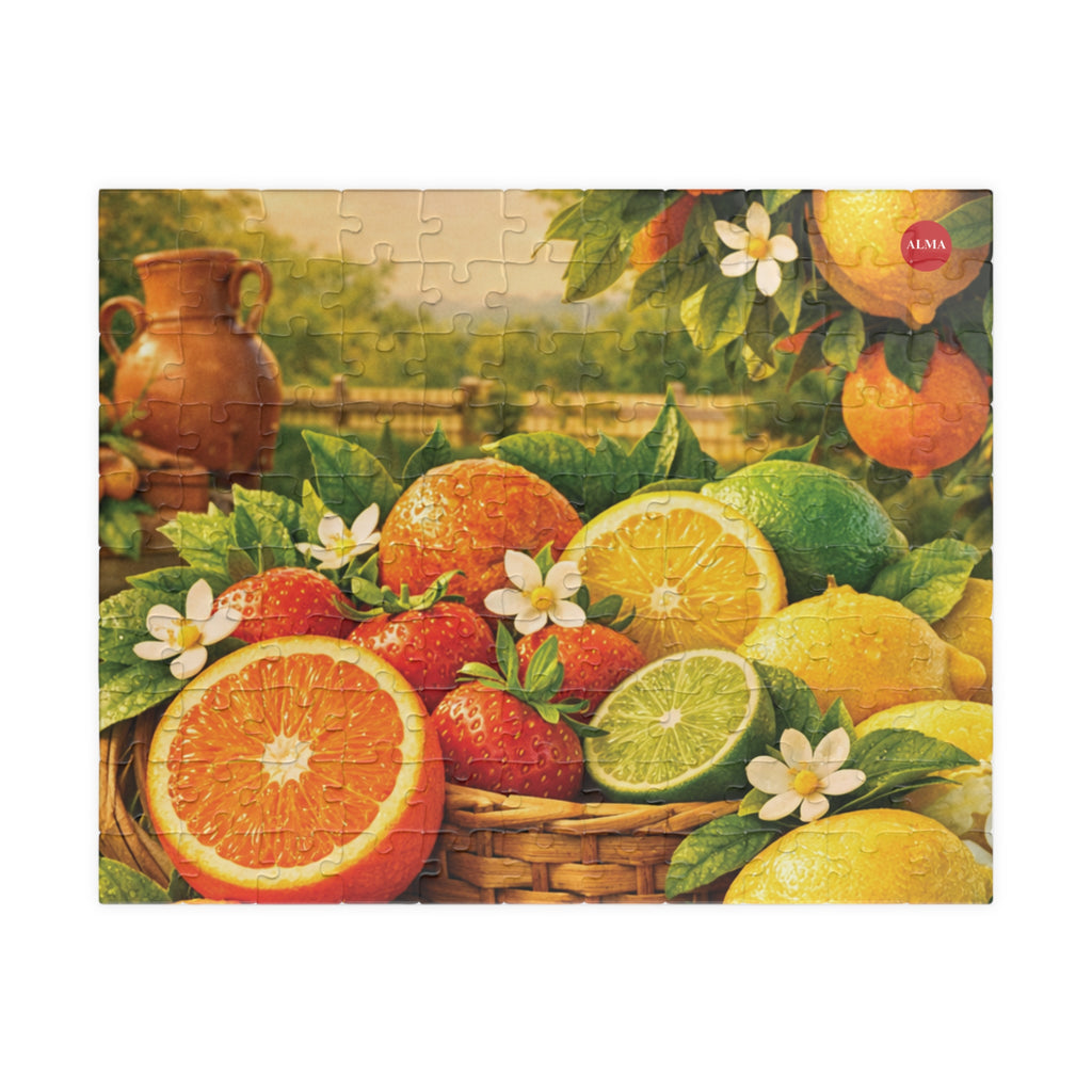 Alma - Citrus Fruits Basket Jigsaw Puzzle 110 Pcs