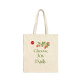 Choose Joy Daily Cotton Tote Bag