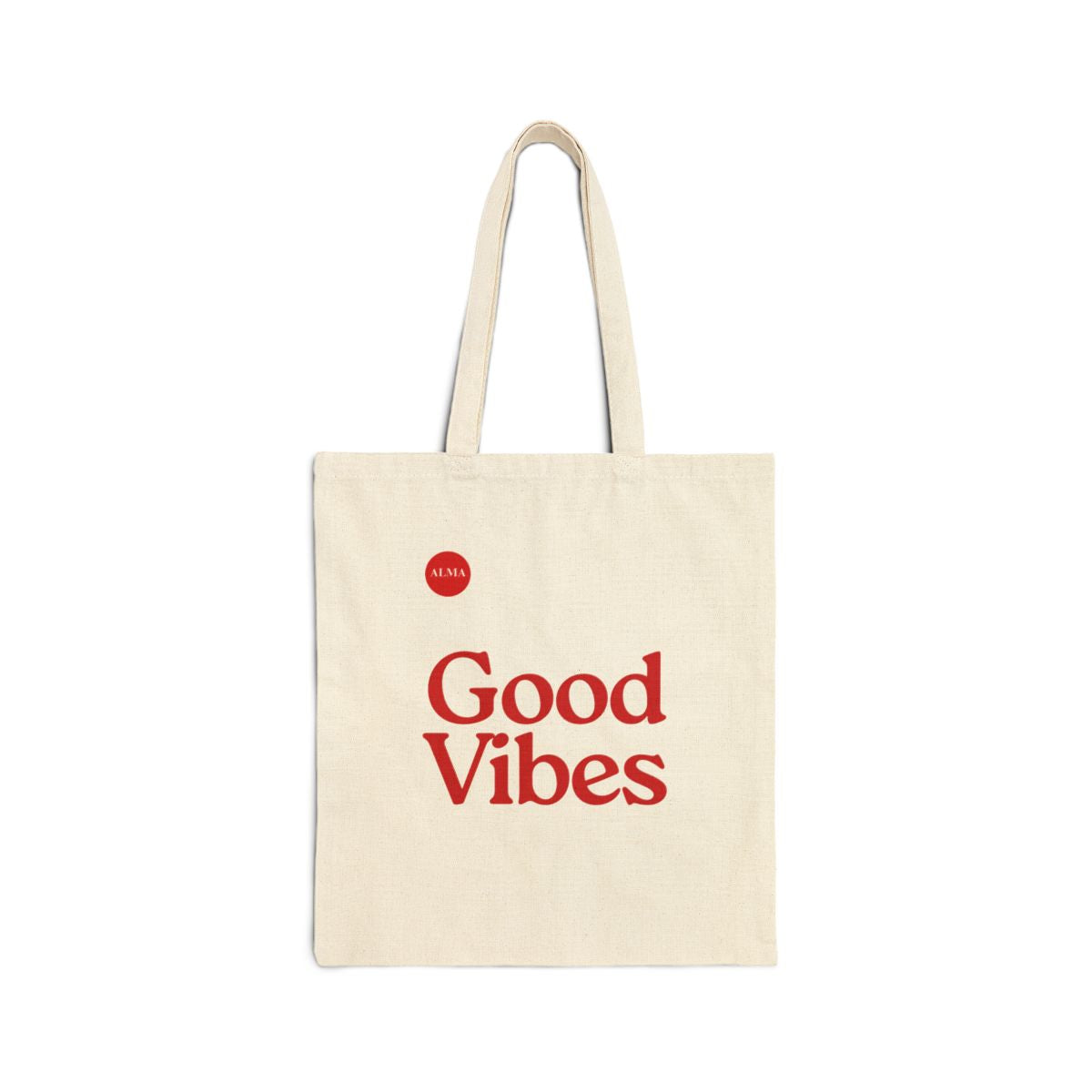 Good Vibes Cotton Tote Bag