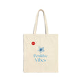 Positive Vibes Cotton Tote Bag