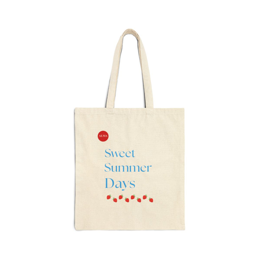 Sweet Summer Days Cotton Tote Bag