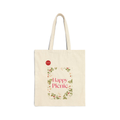 Happy Picnic Cotton Tote Bag